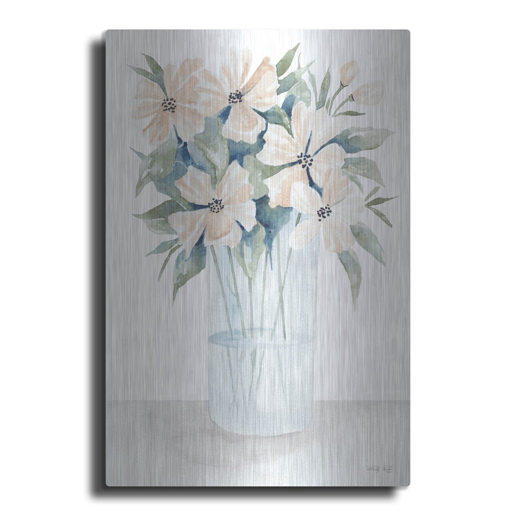 'Sweet Sophistication Floral I' by Cindy Jacobs – Metal Wall Art