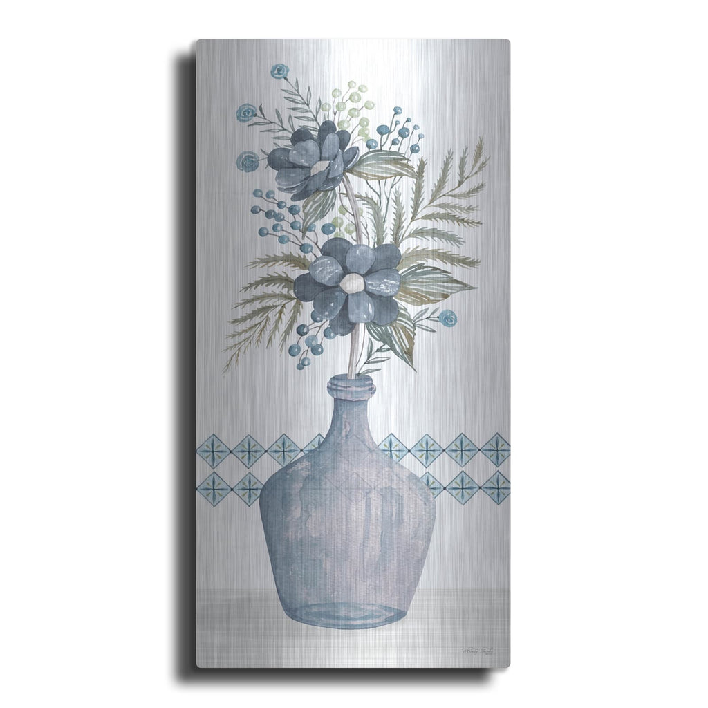 'Blue Poppies' by Cindy Jacobs – Metal Wall Art