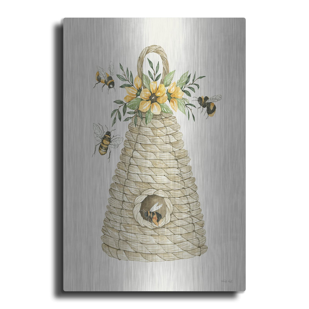 'Bee Hive Home' by Cindy Jacobs – Metal Wall Art