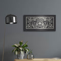 'Patterned Grill I' by Cindy Jacobs – Metal Wall Art, 24x12 room view