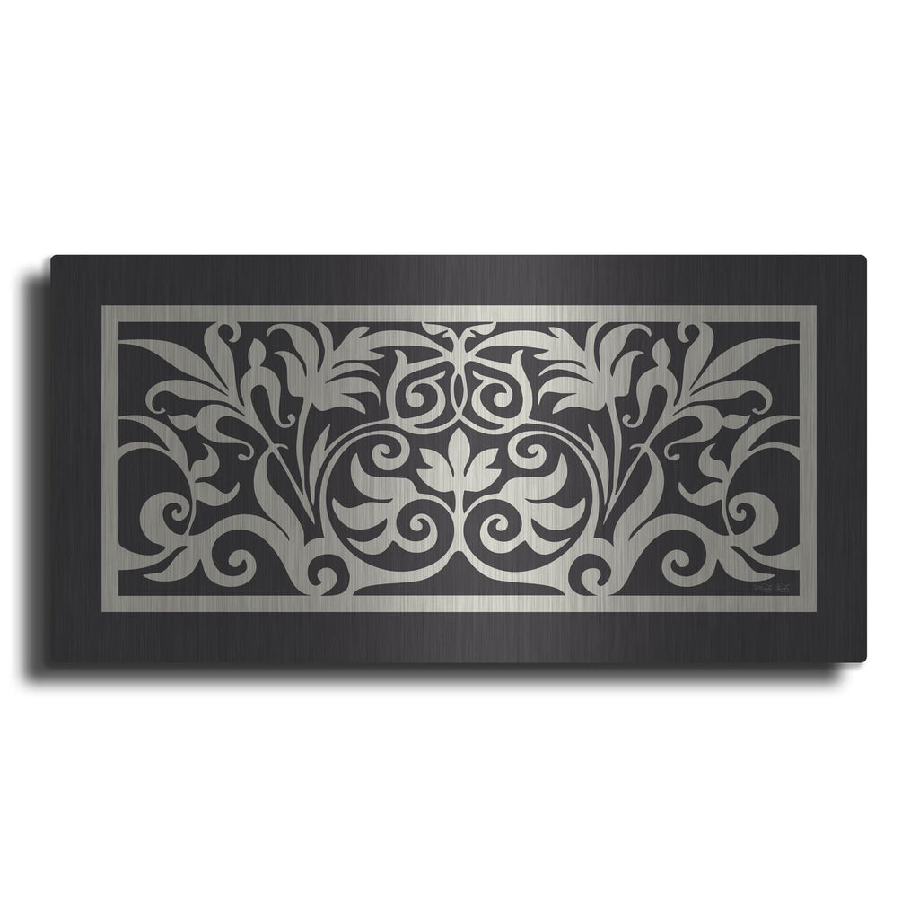'Patterned Grill I' by Cindy Jacobs – Metal Wall Art