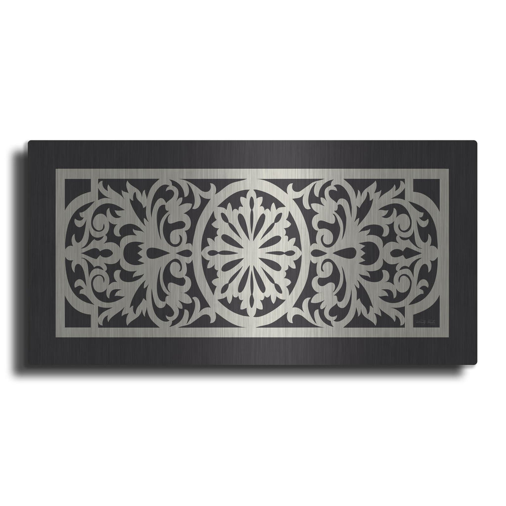 'Patterned Grill II' by Cindy Jacobs – Metal Wall Art
