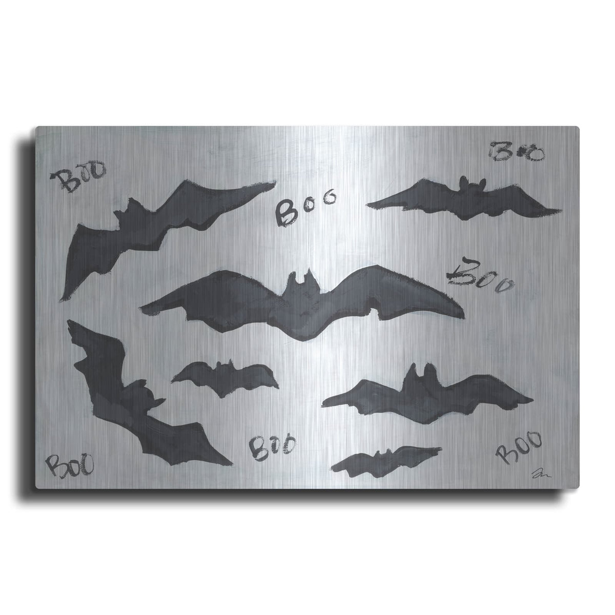 'Boo Bats' by Cindy Jacobs – Metal Wall Art