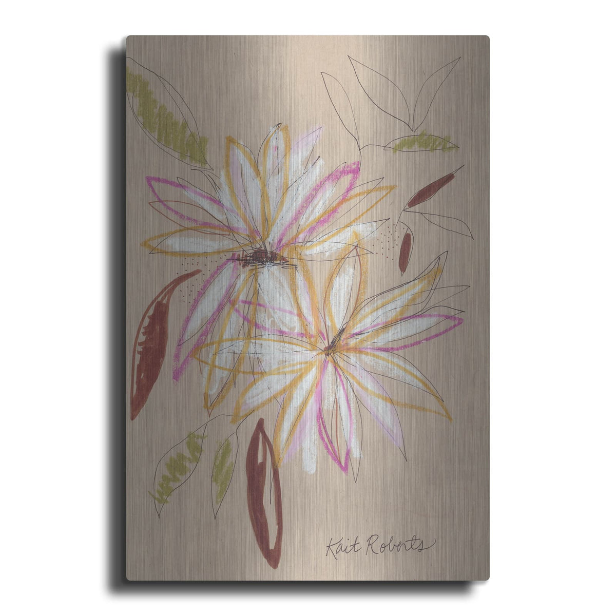 'Welcome Home' by Kait Roberts – Metal Wall Art