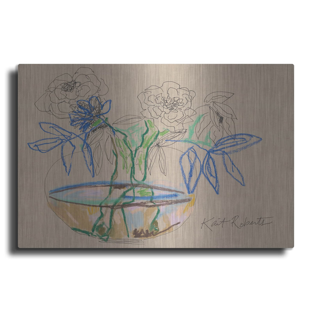 'Bouquet for Debbie' by Kait Roberts – Metal Wall Art