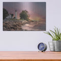 'Sunset at Tibbetts Point' by Lori Deiter – Metal Wall Art, 16x12 room view