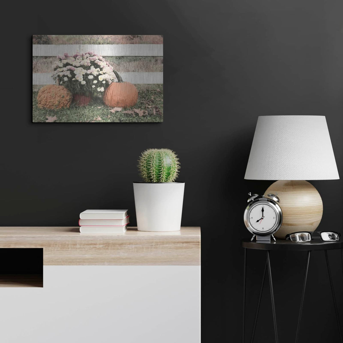 'Fall Display II' by Lori Deiter – Metal Wall Art, 24x16 room view