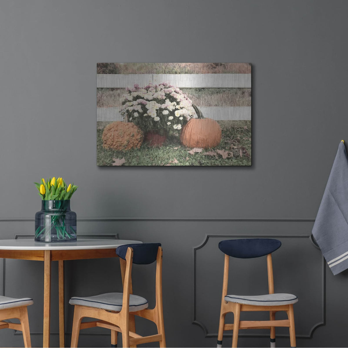 'Fall Display II' by Lori Deiter – Metal Wall Art, 36x24 room view