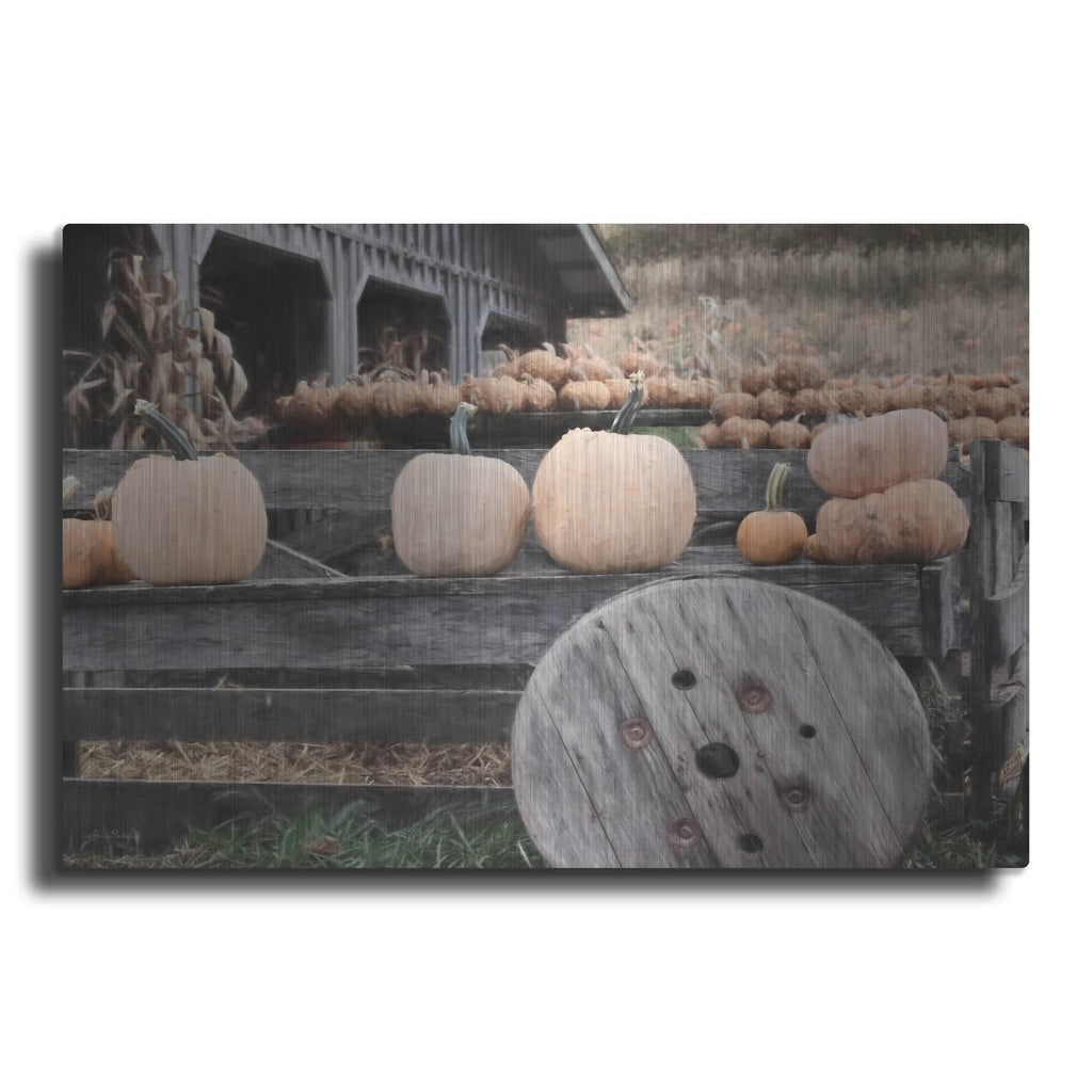 'Pumpkin Market' by Lori Deiter – Metal Wall Art