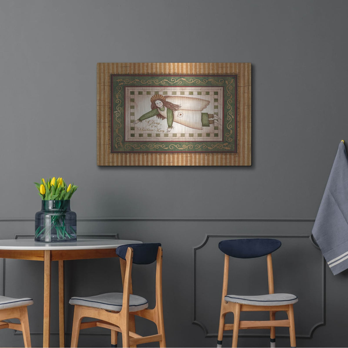 'Angel Rejoicing' by Linda Spivey – Metal Wall Art, 36x24 room view
