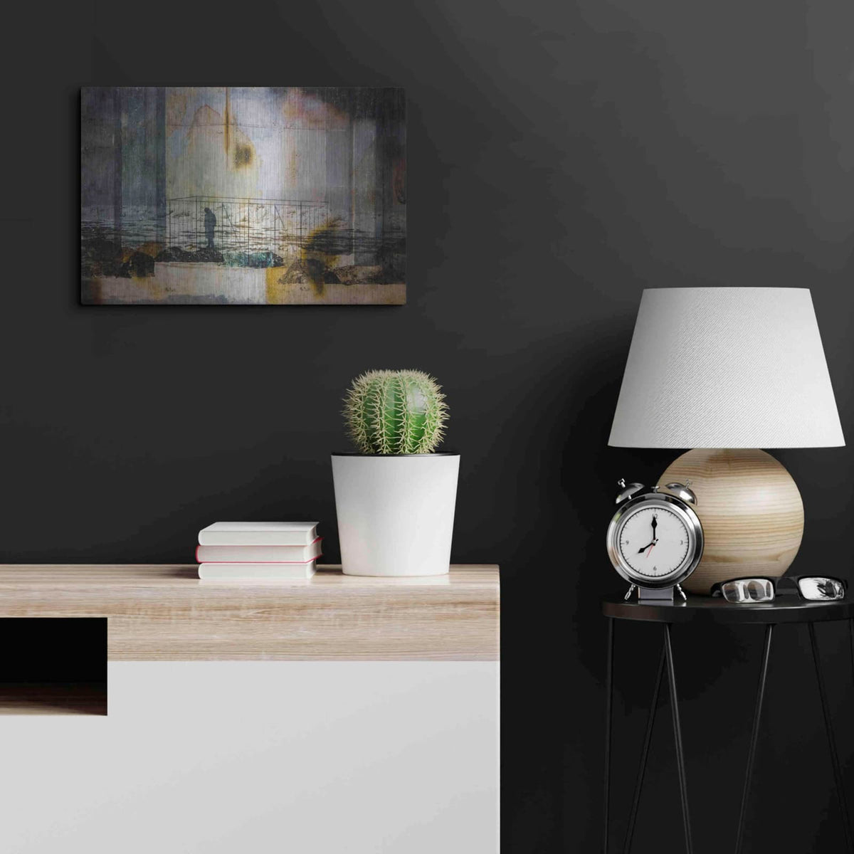 'Captured' by DB Waterman – Metal Wall Art, 24x16 room view