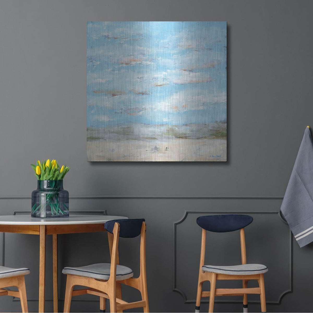 'Look Up, Part 1' by Roey Ebert – Metal Wall Art, 36x36 room view