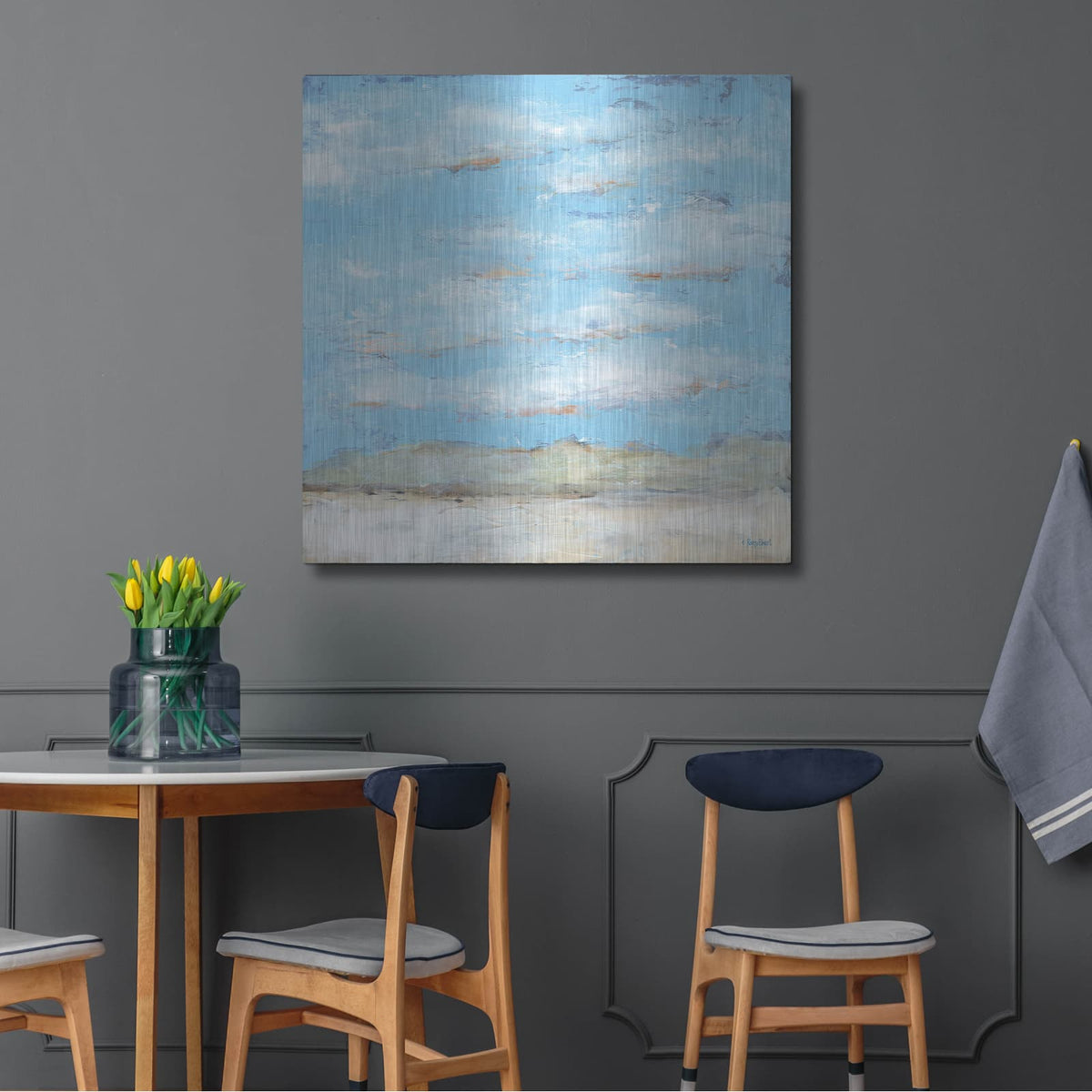 'Look Up, Part 2' by Roey Ebert – Metal Wall Art, 36x36 room view