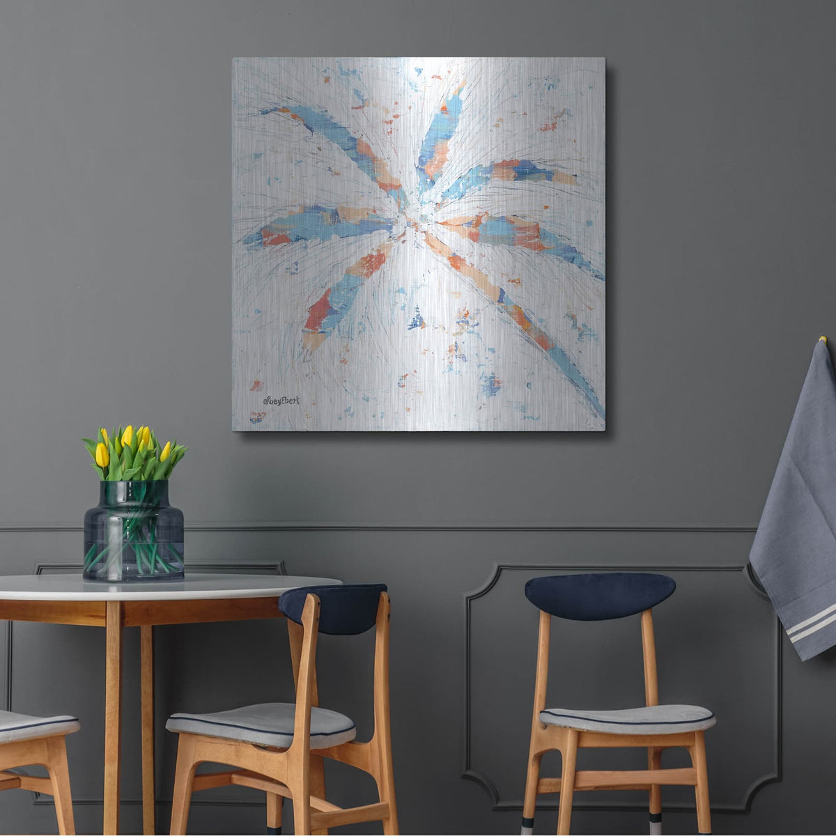 'Palm Tree II' by Roey Ebert – Metal Wall Art, 36x36 room view