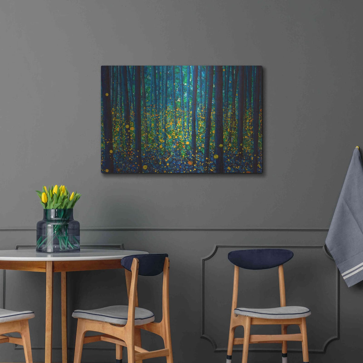 'Fireflies' by DB Waterman – Metal Wall Art, 36x24 room view