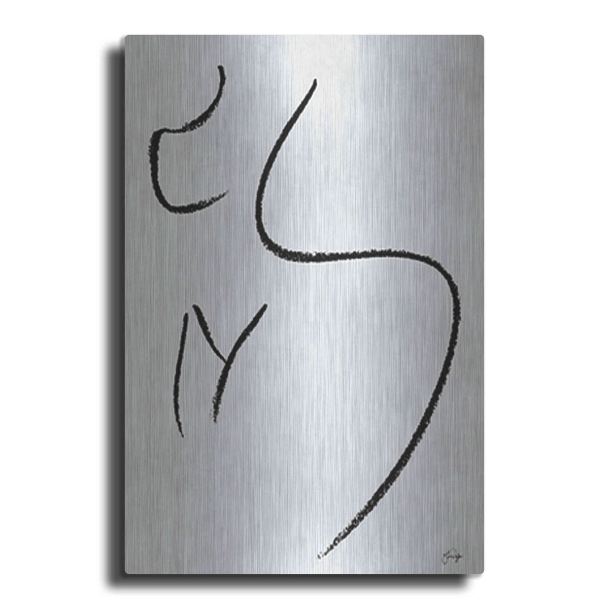 'Body Positive Self Love' by Yass Naffas Designs – Metal Wall Art