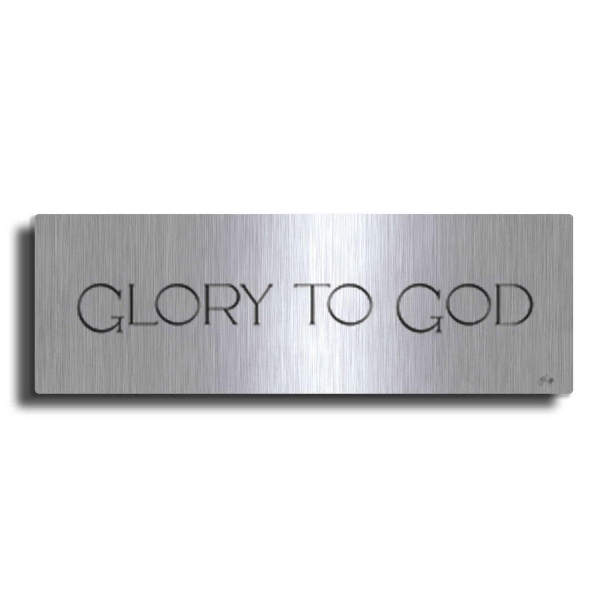 'Glory to God' by Yass Naffas Designs – Metal Wall Art
