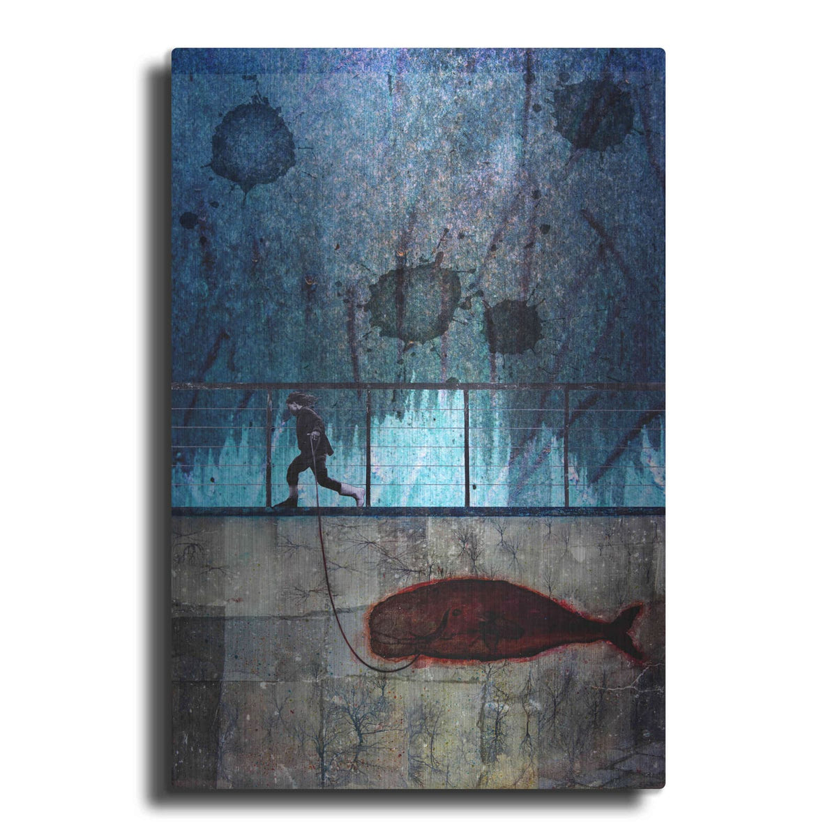 'Imaginary Friend' by DB Waterman – Metal Wall Art