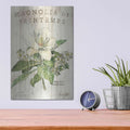 'Magnolia de Printemps' by Sue Schlabach – Metal Wall Art, 12x16 room view