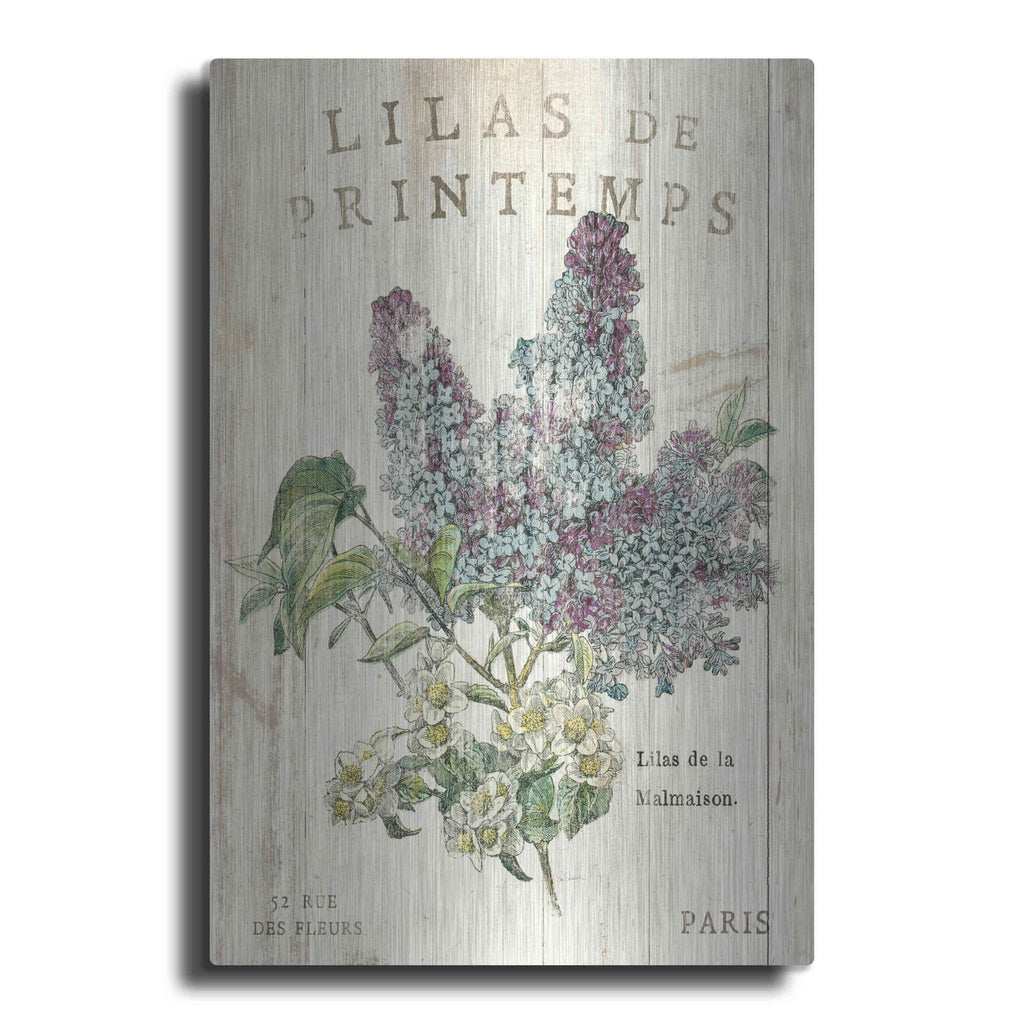 'Lilas de Printemps' by Sue Schlabach – Metal Wall Art