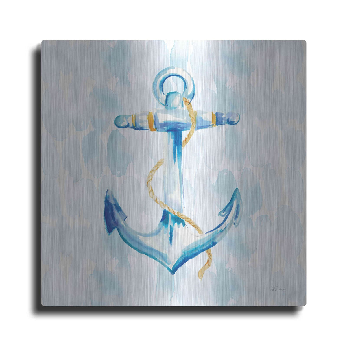'Anchor Dots II' by Sue Schlabach – Metal Wall Art