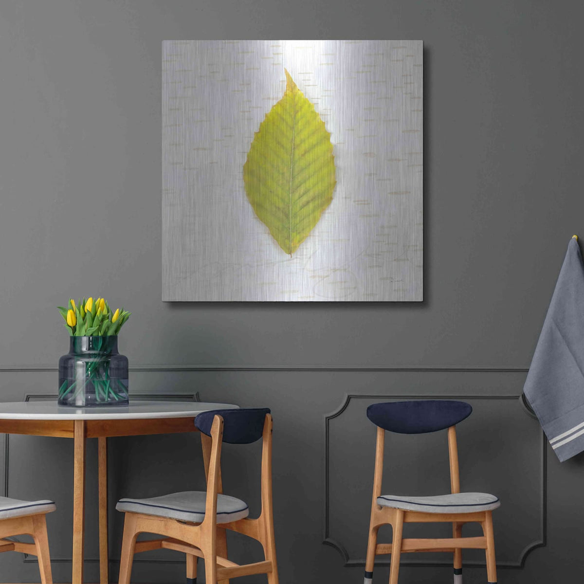 'Autumn Colors IV' by Sue Schlabach – Metal Wall Art, 36x36 room view