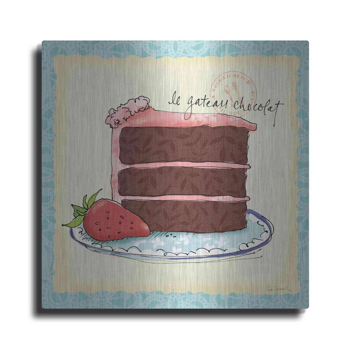 'Dessert Please I' by Sue Schlabach – Metal Wall Art