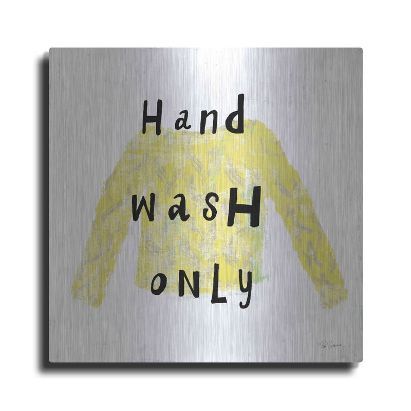 'Laundry Rules IV' by Sue Schlabach – Metal Wall Art