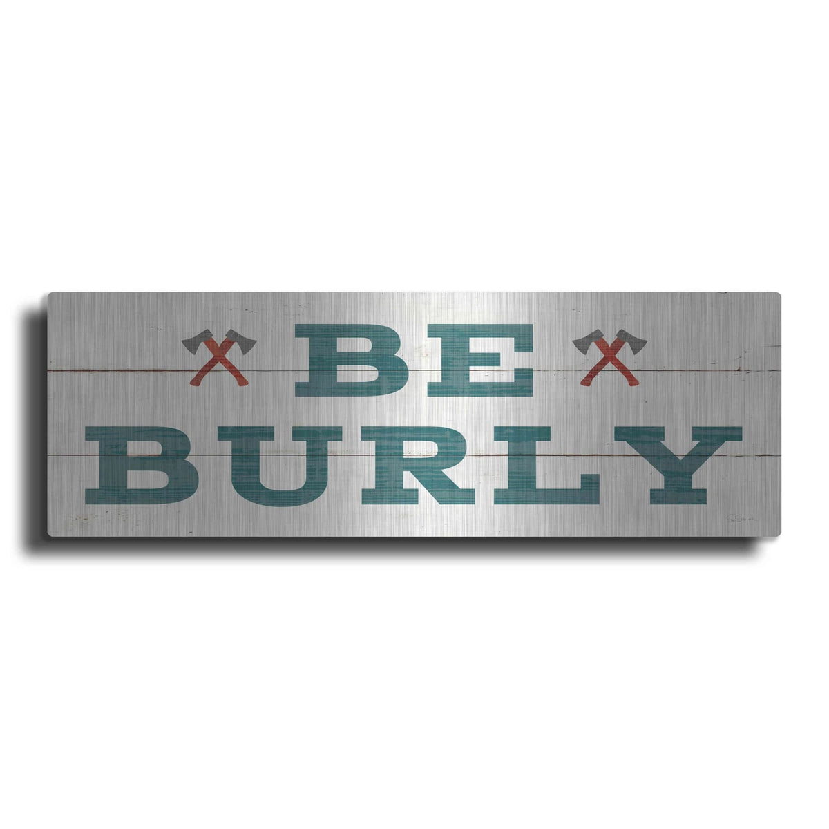 'Cabin Life VIII Neutral' by Sue Schlabach – Metal Wall Art