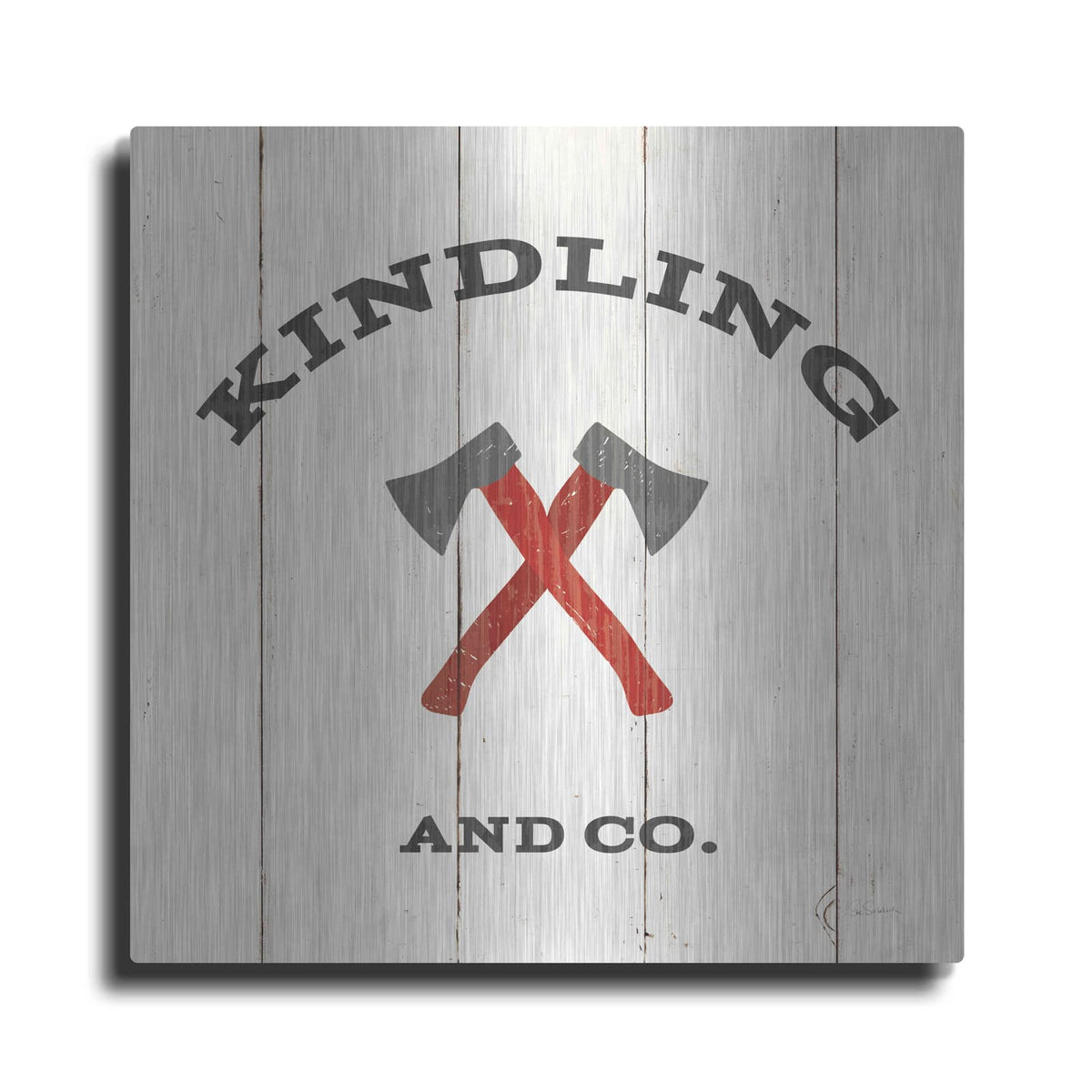 'Cabin Life XI Neutral' by Sue Schlabach – Metal Wall Art
