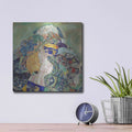 'Baby' by Gustav Klimt – Metal Wall Art, 12x12 room view