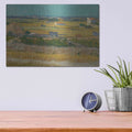 'The Harvest' by Vincent Van Gogh – Metal Wall Art, 16x12 room view