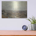 'View From Montmartre' by Vincent Van Gogh – Metal Wall Art, 16x12 room view