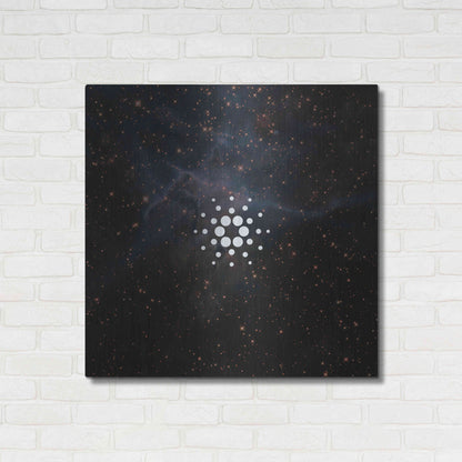 Luxe Metal Art 'Constellation Cardano' by Epic Portfolio, Metal Wall Art,36x36