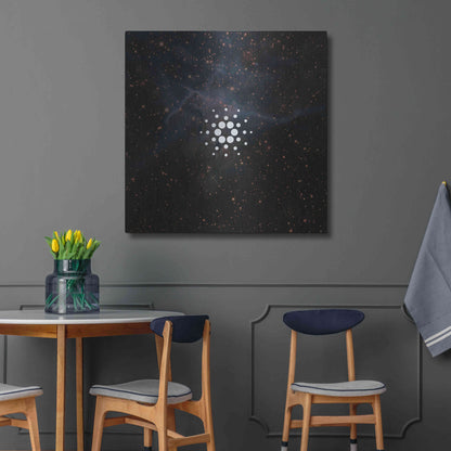 Luxe Metal Art 'Constellation Cardano' by Epic Portfolio, Metal Wall Art,36x36