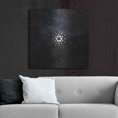 Luxe Metal Art 'Constellation Cardano' by Epic Portfolio, Metal Wall Art,36x36