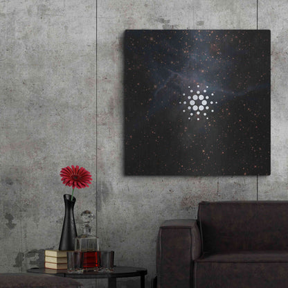 Luxe Metal Art 'Constellation Cardano' by Epic Portfolio, Metal Wall Art,36x36