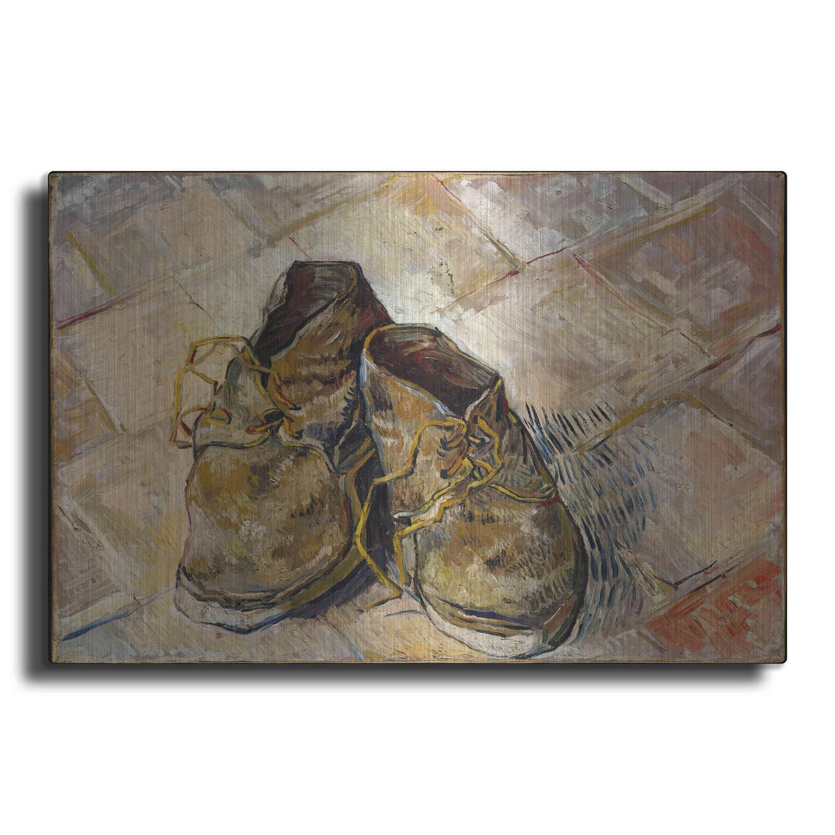 'Shoes' by Vincent Van Gogh – Metal Wall Art