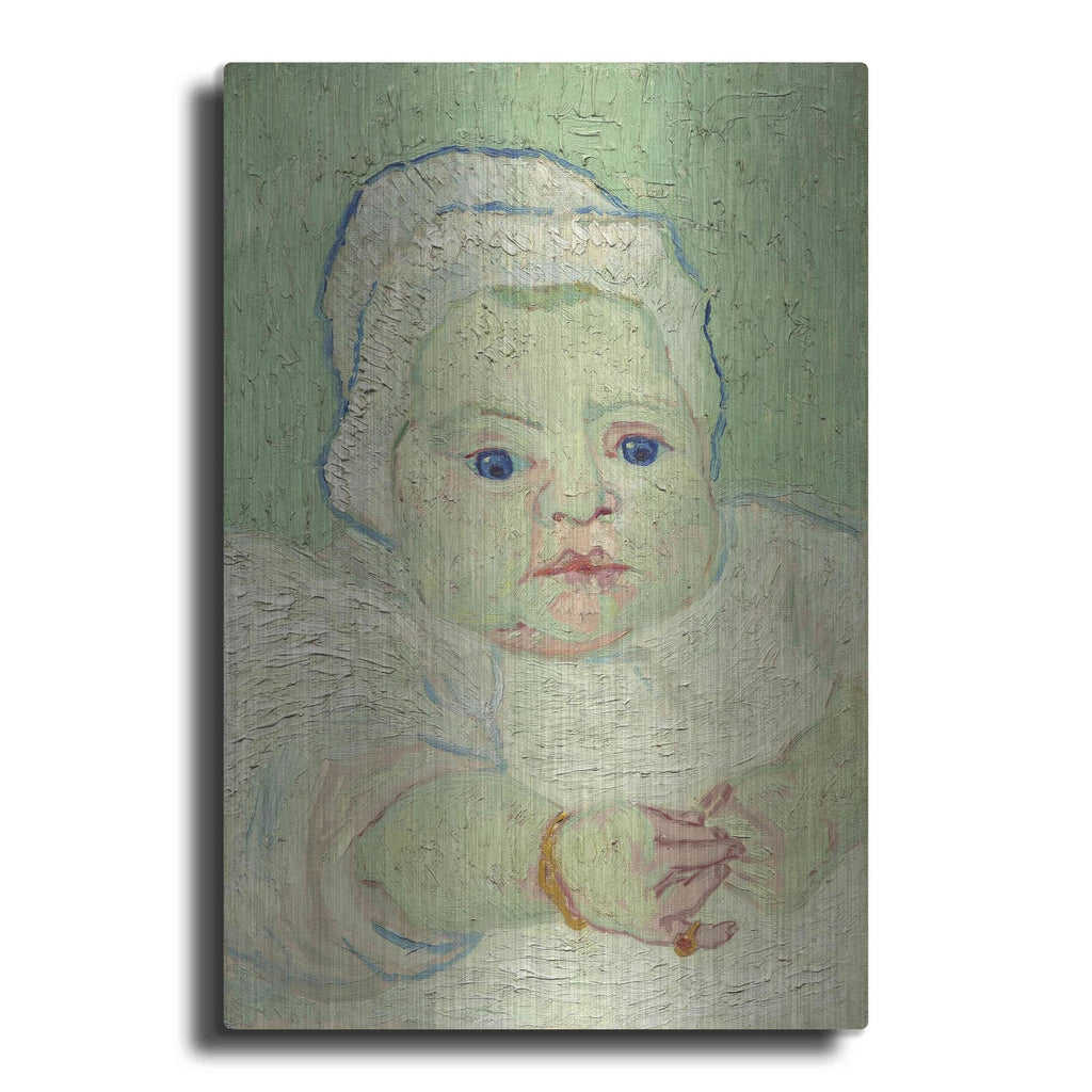 'Roulin's Baby' by Vincent Van Gogh – Metal Wall Art