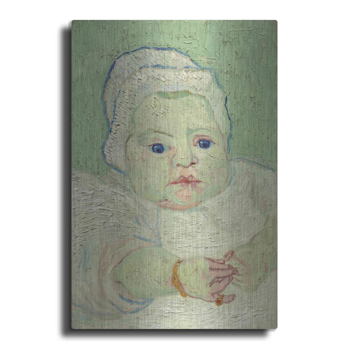 'Roulin's Baby' by Vincent Van Gogh – Metal Wall Art
