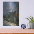 'Shelter On Montmartre' by Vincent Van Gogh – Metal Wall Art, 12x16 room view
