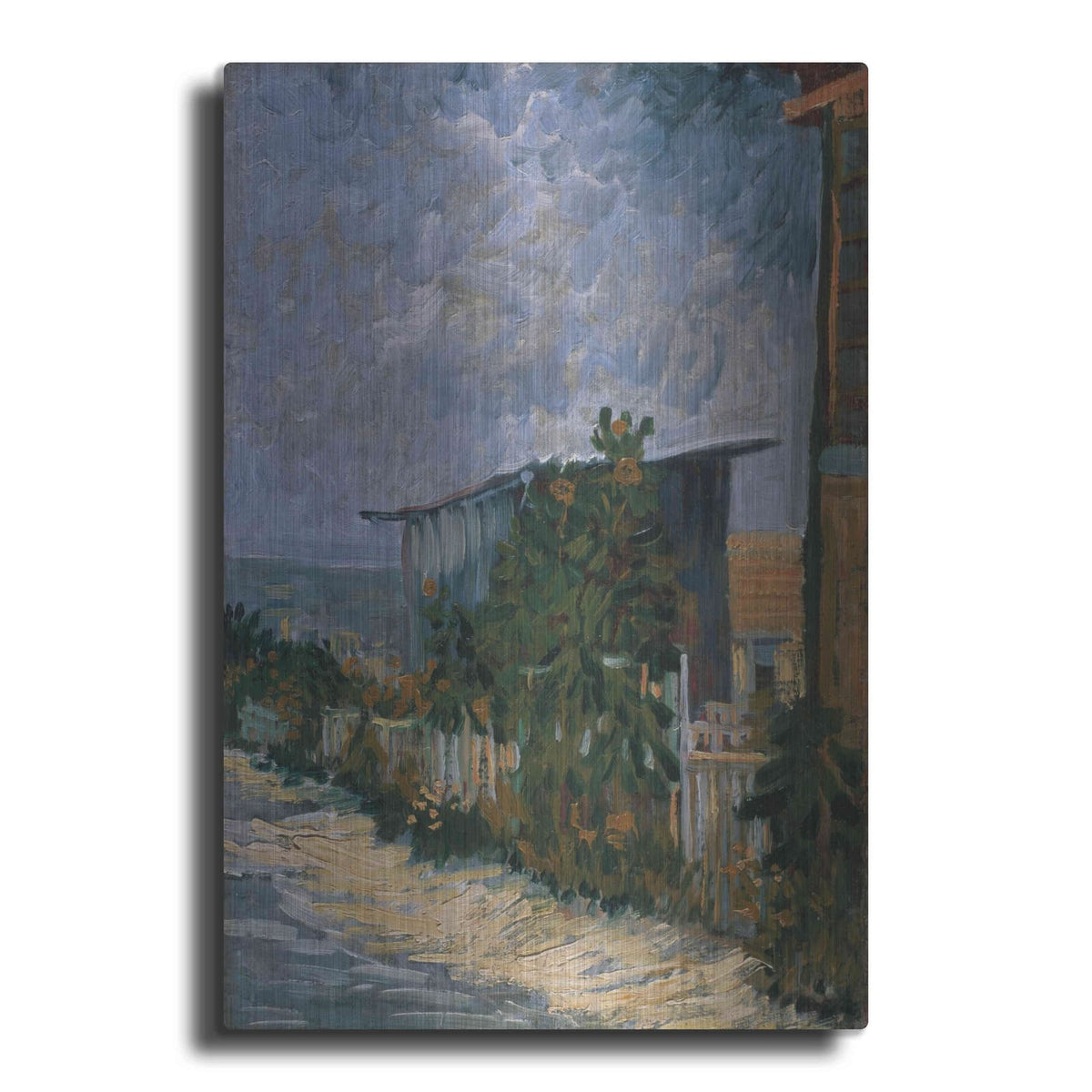 'Shelter On Montmartre' by Vincent Van Gogh – Metal Wall Art