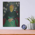 'Madame Roulin Rocking The Cradle' by Vincent Van Gogh – Metal Wall Art, 12x16 room view