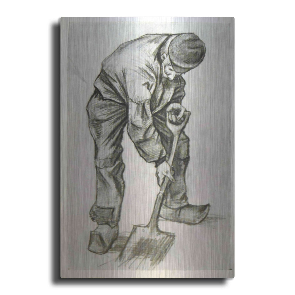 'Digger' by Vincent Van Gogh – Metal Wall Art