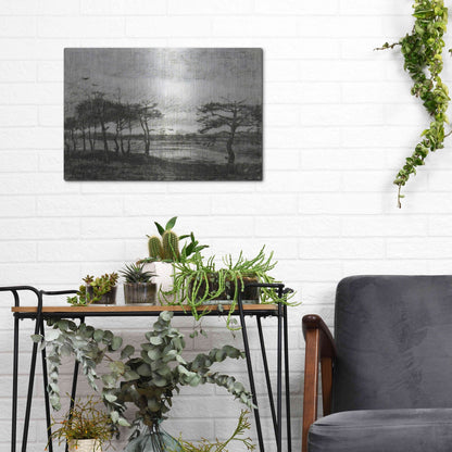 Luxe Metal Art 'Vincent Van Gogh 06' by Vincent Van Gogh, Metal Wall Art,16x12