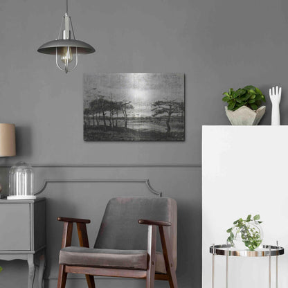 Luxe Metal Art 'Vincent Van Gogh 06' by Vincent Van Gogh, Metal Wall Art,24x16