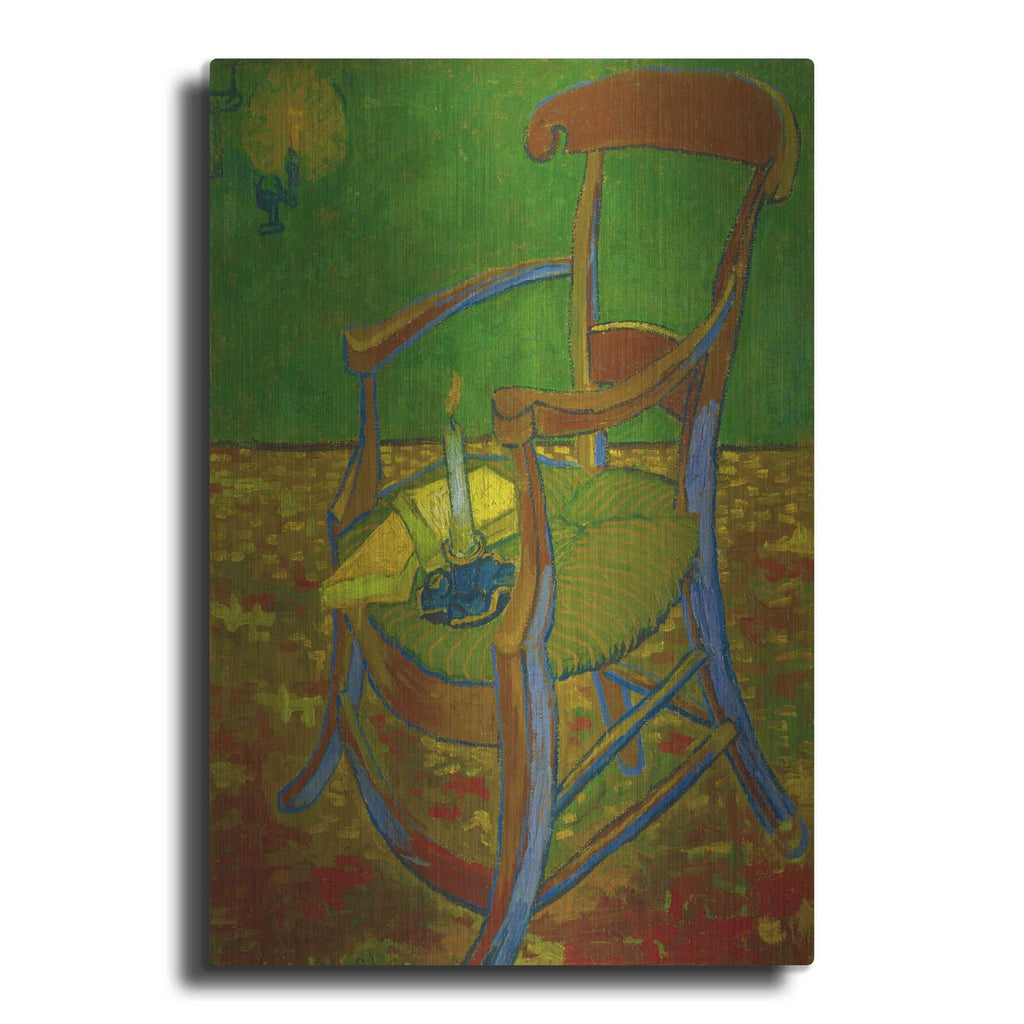 'Gauguin'S Chair' by Vincent Van Gogh – Metal Wall Art