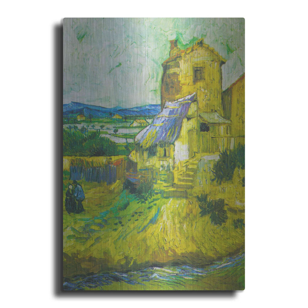 'The Old Mill' by Vincent Van Gogh – Metal Wall Art