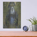 'A Corner Of The Apartment' by Claude Monet – Metal Wall Art, 12x16 room view