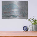 'Sandvika, Norway' by Claude Monet – Metal Wall Art, 16x12 room view